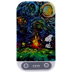 Dog Cartoon Starry Night Print Van Gogh Parody Sterilizers by Sarkoni