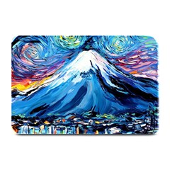 Mount Fuji Art Starry Night Van Gogh Plate Mats by Sarkoni