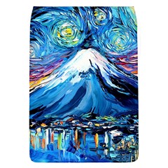 Mount Fuji Art Starry Night Van Gogh Removable Flap Cover (l) by Sarkoni