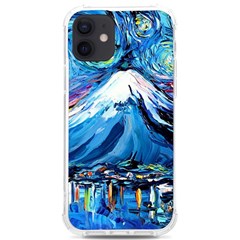 Mount Fuji Art Starry Night Van Gogh Iphone 12/12 Pro Tpu Uv Print Case by Sarkoni