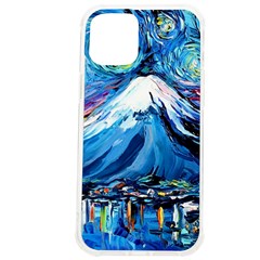 Mount Fuji Art Starry Night Van Gogh Iphone 12 Pro Max Tpu Uv Print Case by Sarkoni