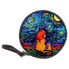 Lion Art Starry Night Van Gogh Classic 20-cd Wallets by Sarkoni