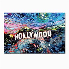 Hollywood Art Starry Night Van Gogh Postcards 5  X 7  (pkg Of 10) by Sarkoni