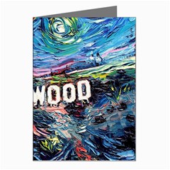 Hollywood Art Starry Night Van Gogh Greeting Cards (pkg Of 8) by Sarkoni