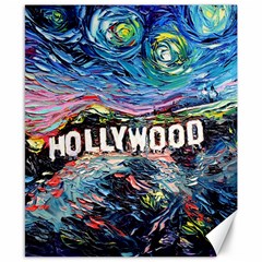 Hollywood Art Starry Night Van Gogh Canvas 8  X 10  by Sarkoni