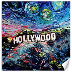 Hollywood Art Starry Night Van Gogh Canvas 12  X 12  by Sarkoni