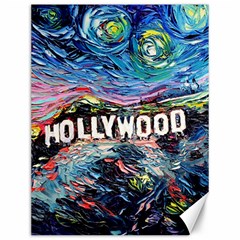 Hollywood Art Starry Night Van Gogh Canvas 12  X 16  by Sarkoni