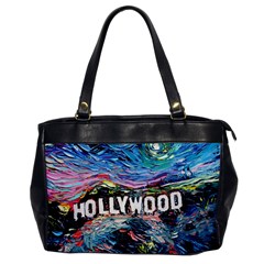 Hollywood Art Starry Night Van Gogh Oversize Office Handbag by Sarkoni