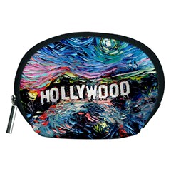 Hollywood Art Starry Night Van Gogh Accessory Pouch (medium) by Sarkoni