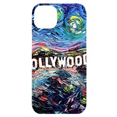 Hollywood Art Starry Night Van Gogh Iphone 14 Plus Black Uv Print Case by Sarkoni