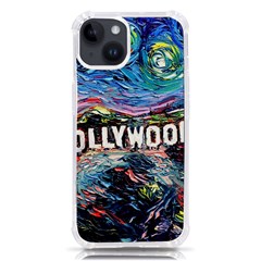 Hollywood Art Starry Night Van Gogh Iphone 14 Tpu Uv Print Case by Sarkoni