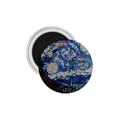 Mosaic Art Vincent Van Gogh s Starry Night 1 75  Magnets by Sarkoni