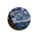 Mosaic Art Vincent Van Gogh s Starry Night Magnet 3  (Round) Front