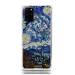 Mosaic Art Vincent Van Gogh s Starry Night Samsung Galaxy S20plus 6 7 Inch Tpu Uv Case by Sarkoni