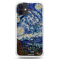 Mosaic Art Vincent Van Gogh s Starry Night Iphone 12 Mini Tpu Uv Print Case	 by Sarkoni