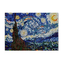 Mosaic Art Vincent Van Gogh s Starry Night Crystal Sticker (a4)