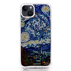 Mosaic Art Vincent Van Gogh s Starry Night Iphone 14 Plus Tpu Uv Print Case by Sarkoni