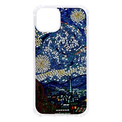 Mosaic Art Vincent Van Gogh s Starry Night Iphone 13 Tpu Uv Print Case by Sarkoni