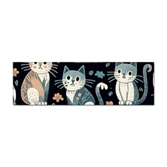 Cats Pattern Sticker Bumper (10 Pack) by Valentinaart