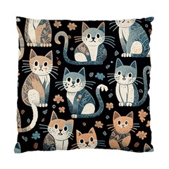 Cats Pattern Standard Cushion Case (one Side)