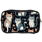 Cats pattern Toiletries Bag (One Side) Front