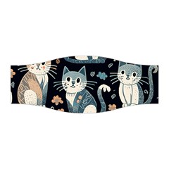 Cats Pattern Stretchable Headband by Valentinaart