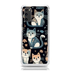 Cats Pattern Samsung Galaxy S20 6 2 Inch Tpu Uv Case by Valentinaart