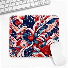 America Pattern Large Mousepad by Valentinaart