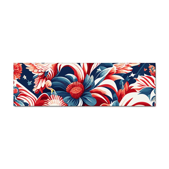 America pattern Sticker Bumper (10 pack)