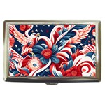 America pattern Cigarette Money Case Front