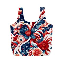 America Pattern Full Print Recycle Bag (m) by Valentinaart