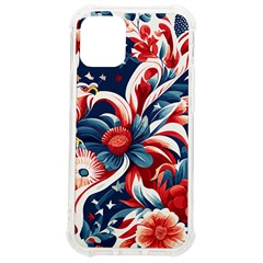 America Pattern Iphone 12 Mini Tpu Uv Print Case	 by Valentinaart