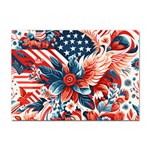 America pattern Sticker A4 (10 pack) Front