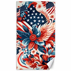 America Pattern Canvas 40  X 72  by Valentinaart