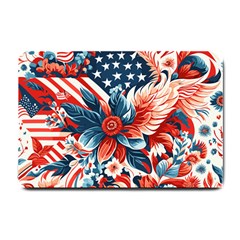 America Pattern Small Doormat by Valentinaart