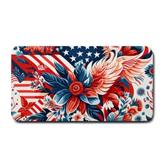 America Pattern Medium Bar Mat by Valentinaart