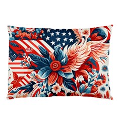 America Pattern Pillow Case by Valentinaart