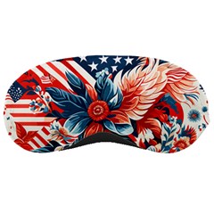 America Pattern Sleep Mask by Valentinaart