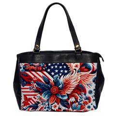 America pattern Oversize Office Handbag