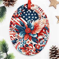 America pattern Ornament (Oval Filigree)