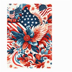 America Pattern Small Garden Flag (two Sides) by Valentinaart