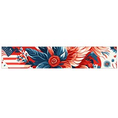 America pattern Large Premium Plush Fleece Scarf 