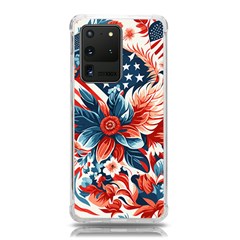 America pattern Samsung Galaxy S20 Ultra 6.9 Inch TPU UV Case