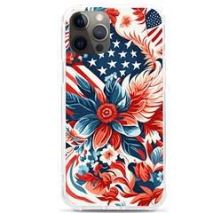 America pattern iPhone 12 Pro max TPU UV Print Case