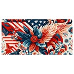 America pattern Banner and Sign 4  x 2  Front