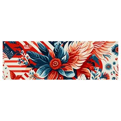 America pattern Banner and Sign 12  x 4 