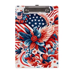 America pattern A5 Acrylic Clipboard