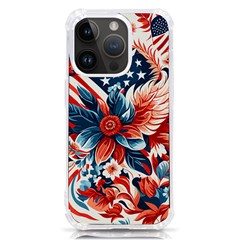 America pattern iPhone 14 Pro TPU UV Print Case