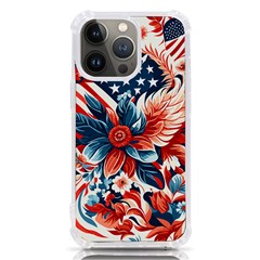 America pattern iPhone 13 Pro TPU UV Print Case