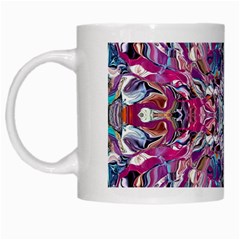 Ammonite Blend Smudge  White Mug